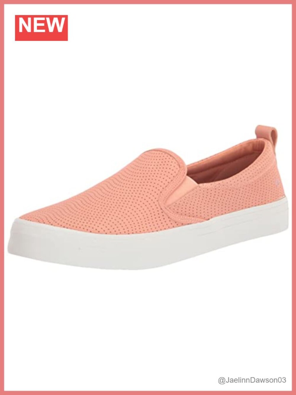 Sperry Women's Crest Twin Gore Leather Boat Shoes Slip-On Comfort